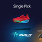 Run-It Single Pick + Stryd test kit